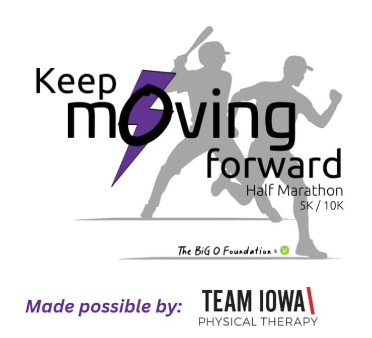 Keep Moving Forward Run Logo